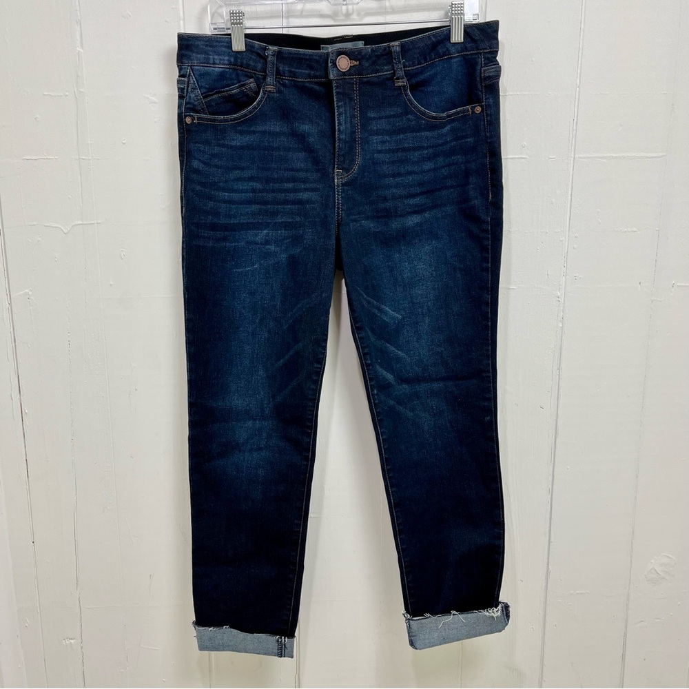 Wit & Wisdom Raw Hem Skinny Jeans